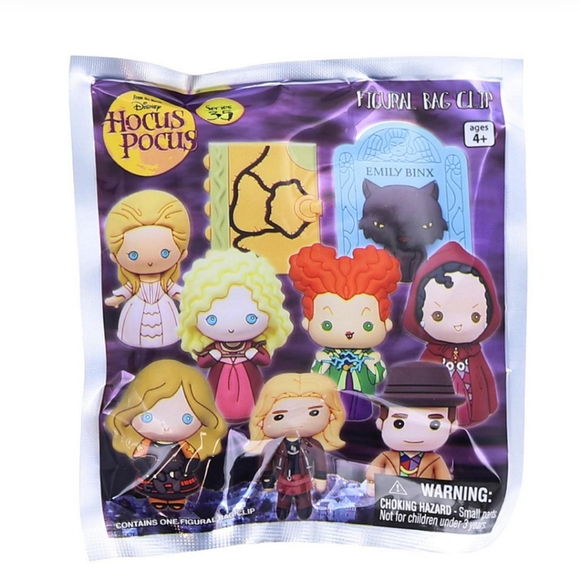 Disney Series 35 Hocus Pocus 3D Foam Bag Clip Mary Sanderson Character - Picture 3 of 4